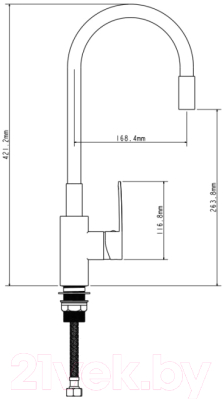 Смеситель Ekko E43151-1/8
