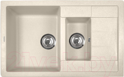 Мойка кухонная ZORG Luka 78-2 - фото