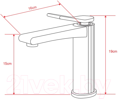 Смеситель Ekko E1006-21