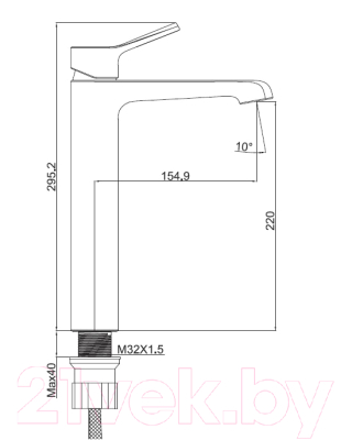 Смеситель Ekko by Maxonor EM1178