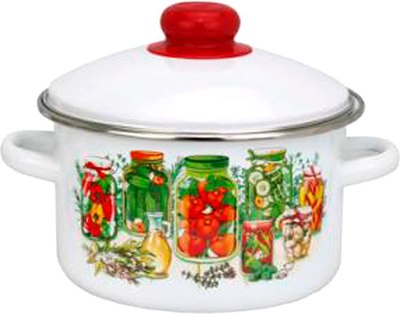 Кастрюля Эмаль Зимние запасы 01-1610/4 - фото