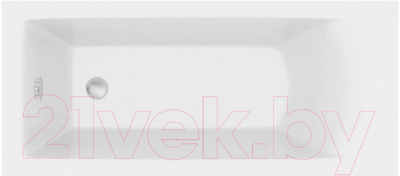 Ванна акриловая Bonito Home Aventura 180x80 / BH-AV-901-180-80 Slim/St - фото