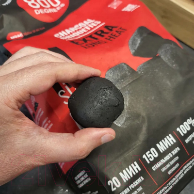 Угольные брикеты 800 Degrees Долгое Горение / 800DGR-ELH05