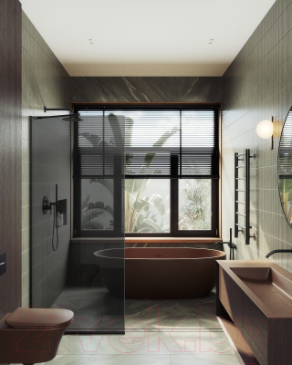 Душевая стенка MaybahGlass 195x89 / MGD-693-6у