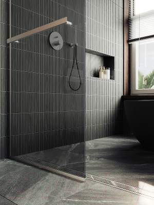 Душевая стенка MaybahGlass 195x79 / MGD-729-5у