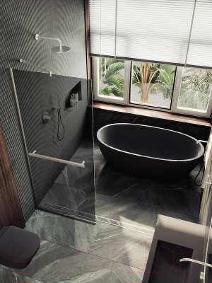 Душевая стенка MaybahGlass 195x79 / MGD-729-5у