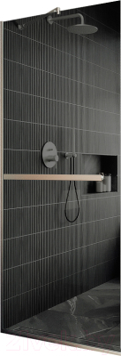 Душевая стенка MaybahGlass 195x89 / MGD-735-5у - фото