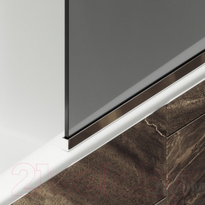 Стеклянная шторка для ванны MaybahGlass MGV-140-4у