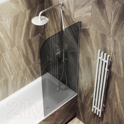 Стеклянная шторка для ванны MaybahGlass MGV-146-5у