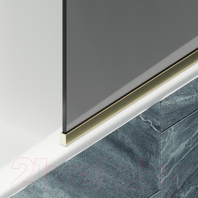 Стеклянная шторка для ванны MaybahGlass MGV-140-3у