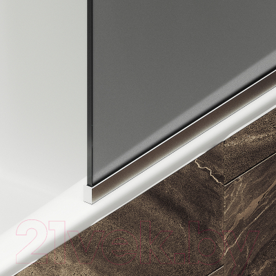 Стеклянная шторка для ванны MaybahGlass MGV-153-5у