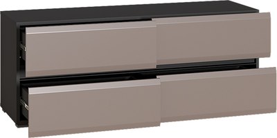 Тумба Mobi Сидней ТВ 13.63 (антрацит 0164/антрацит 0164/веллюто Капучино AG 707 ПВХ)