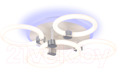 Люстра Ambrella Acrylica FA3841/4+1 WH - фото