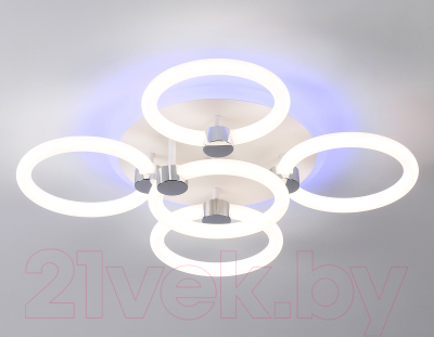 Люстра Ambrella Acrylica FA3841/4+1 WH