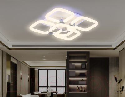 Люстра Ambrella Acrylica FA3861/4+1 WH