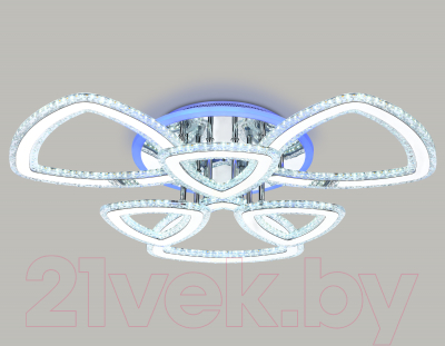 Люстра Ambrella Acrylica FA8861/3+3 CH (хром)