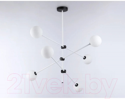 Люстра Ambrella Traditional TR2512/6 WH/BK