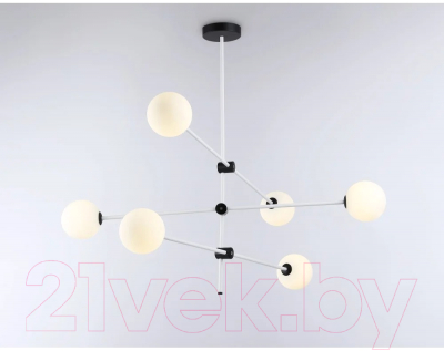 Люстра Ambrella Traditional TR2512/6 WH/BK