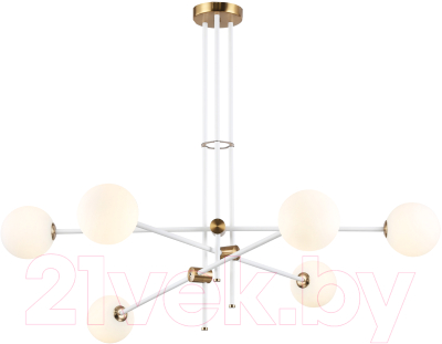 Люстра Ambrella Traditional TR2521/6 WH/BS - фото