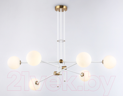 Люстра Ambrella Traditional TR2521/6 WH/BS