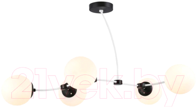 Люстра Ambrella Traditional TR2546/5 WH/BK - фото