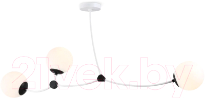 Люстра Ambrella Traditional TR2566/3 WH/BK - фото