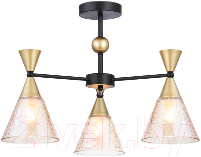 Люстра Ambrella Traditional TR3169/3 BK/GD - фото