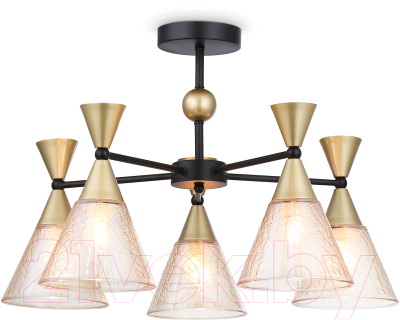 Люстра Ambrella Traditional TR3171/5 BK/GD - фото