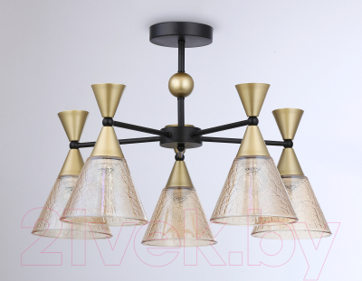 Люстра Ambrella Traditional TR3171/5 BK/GD