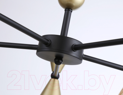 Люстра Ambrella Traditional TR3171/5 BK/GD