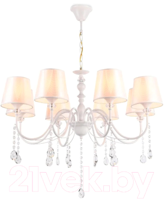 Люстра Ambrella Traditional TR4605/8 WH (белый) - фото