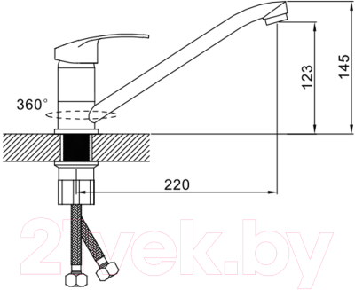 Смеситель Эверест B49-024