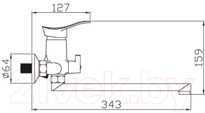 Смеситель Potato P22214