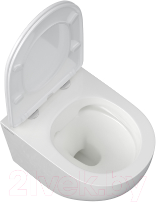Унитаз подвесной с инсталляцией Berges Okus Rimless / 043389