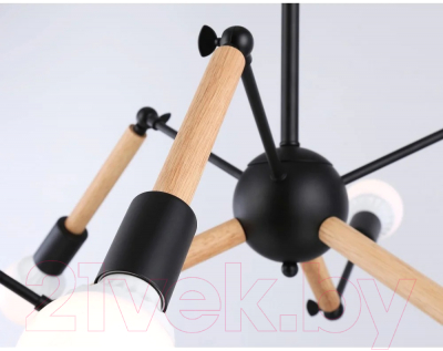 Люстра Ambrella Traditional TR80488/6 BK/LW