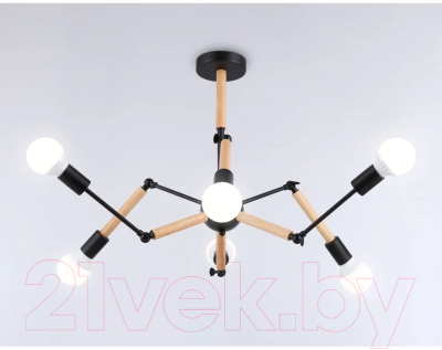 Люстра Ambrella Traditional TR80488/6 BK/LW