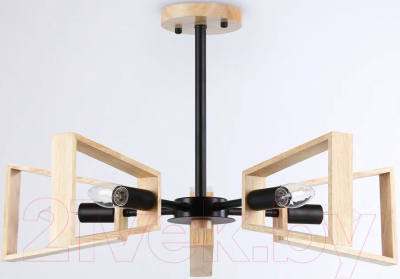 Люстра Ambrella Traditional TR80495/5 BK/LW - фото