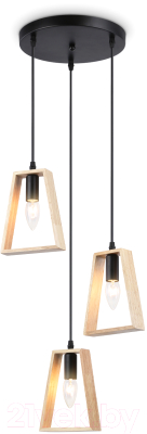 Люстра Ambrella Traditional TR80499/3 BK/LW