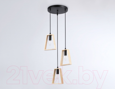 Люстра Ambrella Traditional TR80499/3 BK/LW