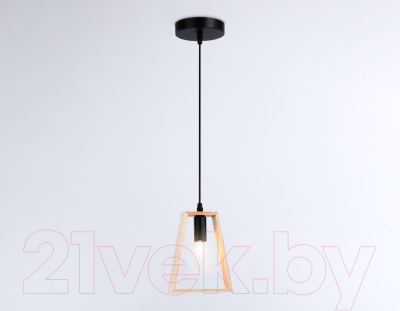 Потолочный светильник Ambrella Traditional TR80497 BK/LW - фото