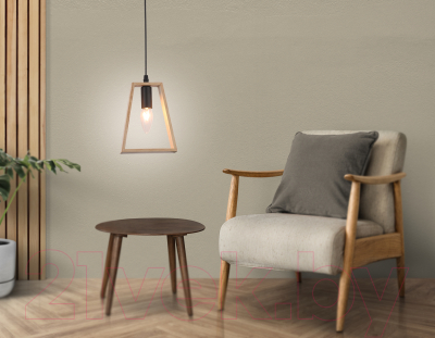 Потолочный светильник Ambrella Traditional TR80497 BK/LW