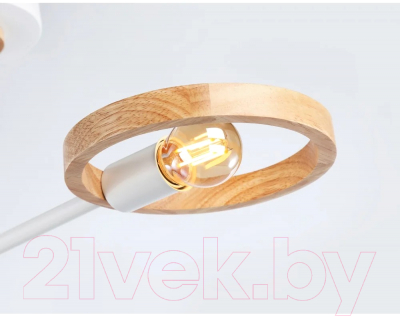 Потолочный светильник Ambrella Traditional TR8243/2 WH/LWD