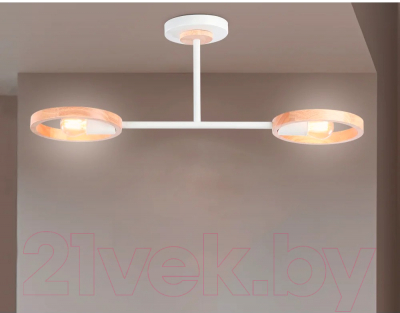 Потолочный светильник Ambrella Traditional TR8243/2 WH/LWD