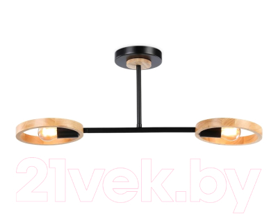 Потолочный светильник Ambrella Traditional TR8244/2 BK/LWD