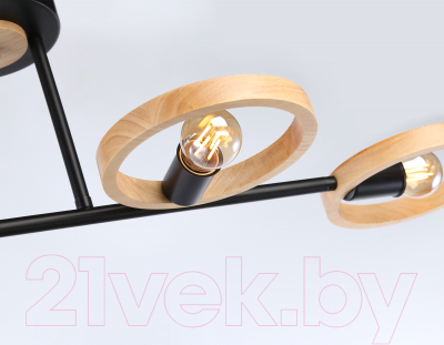 Люстра Ambrella Traditional TR8248/4 BK/LWD