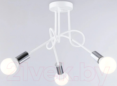 Люстра Ambrella Traditional TR80414/3 WH/CH - фото