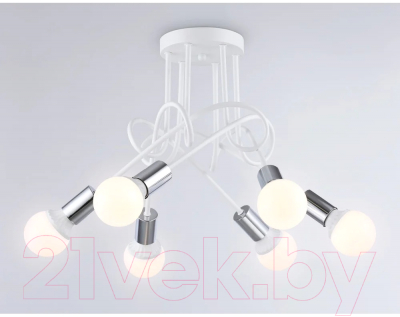 Люстра Ambrella Traditional TR80417/5 WH/CH
