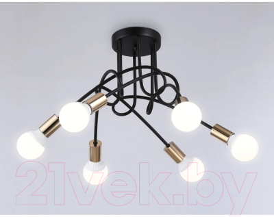 Люстра Ambrella Traditional TR80419/5 BK/GD