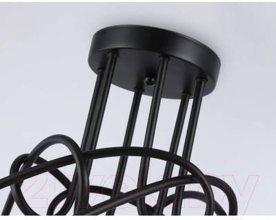 Люстра Ambrella Traditional TR80419/5 BK/GD