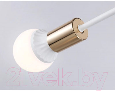 Люстра Ambrella Traditional TR80432/6 WH/GD